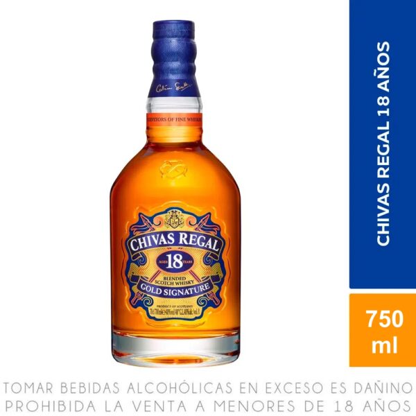 Chivas Regal 18 años 750ml