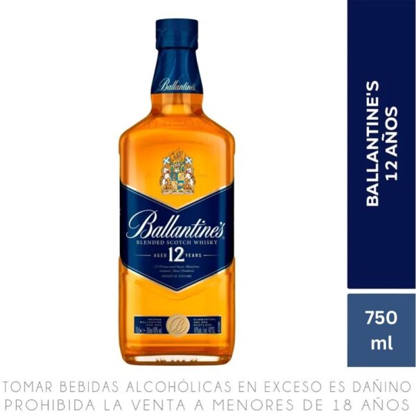 Ballantine's 12 años 750ml