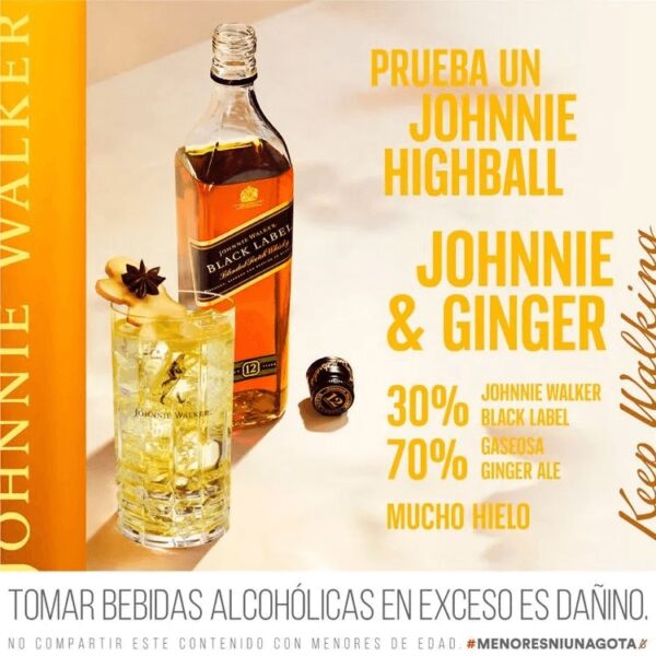 Johnnie Walker Black Label 750ml