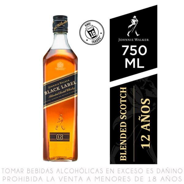 Johnnie Walker Black Label 750ml