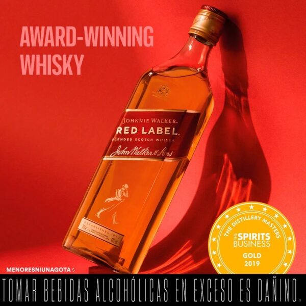 Whisky Johnnie Walker Red Label 750ml