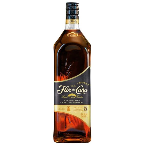 Ron Flor de Caña 5 años 1Lt.